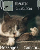 Kočka drsňák, Zvieratá - Schémata, motivy na mobil - Ikonka