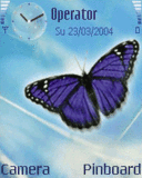 Motýl, Zvieratá - Schémata, motivy na mobil - Ikonka